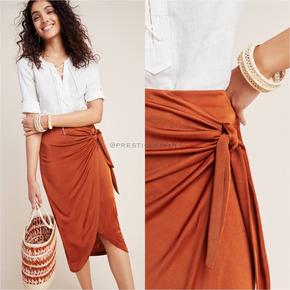 Anthropologie Dresses & Skirts - Anthropologie Petra Tied Skirt